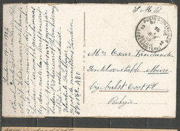 Belgique - Cachet "POSTES MILITAIRES 2" Du 15-1-26 - Carte Postale BARMEN - Haspelerbrücke - Cartas & Documentos