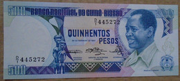 GUINEA BISSAU , P  7 , 500 Pesos , 1983 , UNC Neuf , 2  Notes - Guinea–Bissau