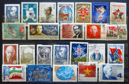 Selection Of Used/Cancelled Stamps From Russia Various Issues. No DB-566 - Sammlungen