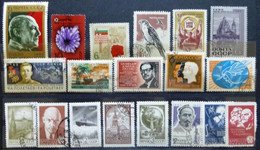 Selection Of Used/Cancelled Stamps From Russia Various Issues. No DB-568 - Collections