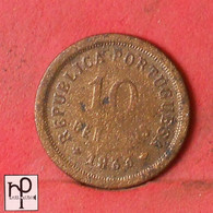 GUINÉ BISSAU 10 CENTAVOS 1933 - RARE-    KM# 2 - (Nº50068) - Guinea Bissau