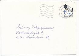 Mi 1071 Solo Cover / Rebus, Environment, Save Water! - 12 April 1994 Lyngby - Storia Postale