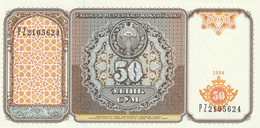 Uzbekistan 50 Sum Banknote, 1994, P-78 - Oezbekistan