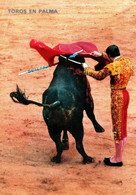 TOROS EN PALMA    (Taureau  ) (recto-verso)  CORRIDA ,Toros, Taureaux Toréador - Corrida