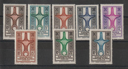 Ghadamès 1949 Série 1-8, 8 Val * Charnière MH - Neufs