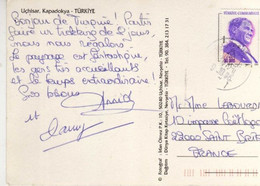 Timbre , Stamp  " Personnage " Sur Cp , Carte , Postcard Du 09/10/1996 - Brieven En Documenten