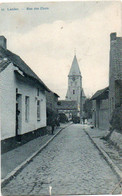 Landen  Rue Des Chats Animée Voyagé En 1910 - Landen