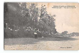 CPA 33 Pessac Plage Fond Du Lans Vue Sur Le Gravier - Pessac