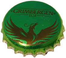 Belgique Capsule Bière Beer Crown Cap Phénix Grimbergen Pale Ale Verte - Birra