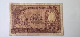 Italia  100 Lire 1951 - 100 Liras