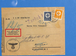 Allemagne Reich 1939 Lettre De Düsseldorf (G6788) - Storia Postale