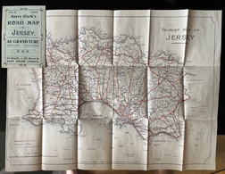 JERSEY Carte Routière Dépliant - Cartes Géographiques