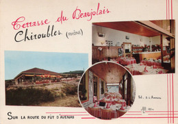 Chiroubles  Avenas Terrasse Du Beaujolais  Multivues  Combier Imp - Chiroubles