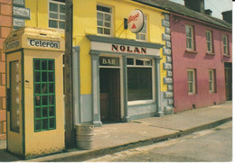 In The Village Of Union Hall, Cork, Irland, Telefonzelle, Bar, Gelaufen 1986 - Cork