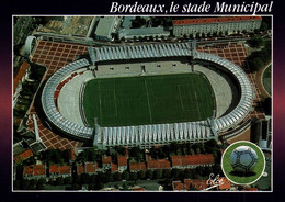 BORDEAUX Le Stade  Municipal    (recto-verso) Sport, Foot,  Football - Stades