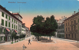 Winterthur Grabengasse Hôtel Du Lion D'or 1911 - Winterthur
