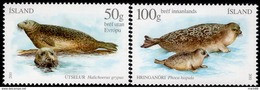 Iceland - 2011 - Marine Fauna - Seals II - Mint Stamp Set - Unused Stamps