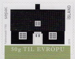 Iceland - 2019 - SEPAC - Traditional Houses - Factor's House - Mint Self-adhesive Stamp - Neufs