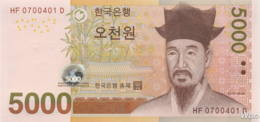 South-Korea 5000 Won (P55) (Pref: HF) 2006 -UNC- - Korea, South