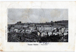 Cartolina Di TARANO SABINO  Viaggiata Nel 1915 Bella E Rara - Rieti