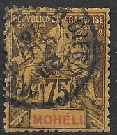 Moheli Used B 1906 27,50 Euros (dents Courtes) With Diego Suarez Cancel - Usati