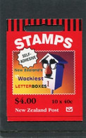 NEW ZEALAND - 1997  $ 4.00  BOOKLET  LETTERBOXES  MINT NH SG SB86 - Postzegelboekjes