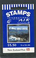 NEW ZEALAND - 2000  $ 5.50  BOOKLET  KAICOURA COAST  MINT NH SG SB102 - Postzegelboekjes
