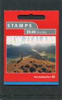 NEW ZEALAND - 2001  $ 9.00  BOOKLET  TOURISM CENTENARY  MINT NH SG SB108 - Booklets
