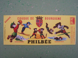 BUVARD. PUBLICITE "PHILBEE". COUQUE DE BOURGOGNE.  100_6682 - Cake & Candy