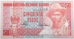 Guinée-Bissau - 50 Pesos - 1990 - PICK 10 - NEUF - Guinee-Bissau