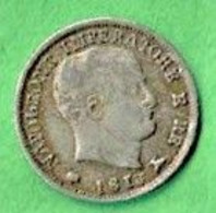 ITALIE / NAPOLEON Ier / 5 SOLDI / 1813 / MILAN / ARGENT / 1.23 G / ETAT SUP. - Altri & Non Classificati