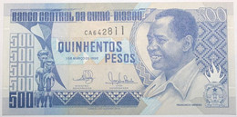 Guinée-Bissau - 500 Pesos - 1990 - PICK 12 - NEUF - Guinee-Bissau