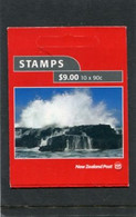 NEW ZEALAND - 2002  $ 9.00  BOOKLET  COASTLINES  MINT NH SG SB112 - Booklets