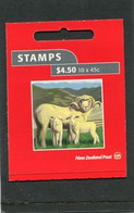 NEW ZEALAND - 2005  $ 4.50  BOOKLET  FARMYARD ANIMALS  MINT NH SG SB127 - Postzegelboekjes