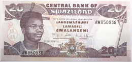 Swaziland - 20 Emalangeni - 2006 - PICK 30c - NEUF - Swaziland