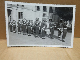 AUCH (32) Photographie Format Cpa Fanfare Militaire Beau Plan - Auch