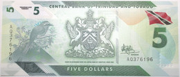 Trinitad Et Tobago - 5 Dollars - 2020 - PICK 61a - NEUF - Trinidad & Tobago