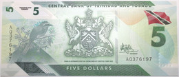 Trinitad Et Tobago - 5 Dollars - 2020 - PICK 61a - NEUF - Trinité & Tobago