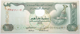 Émirats Arabes Unis - 10 Dirhams - 2009 - PICK 27a - NEUF - Emirats Arabes Unis