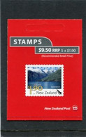 NEW ZEALAND - 2010  $ 9.50  BOOKLET  LANDSCAPES  MINT NH - Booklets