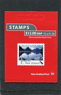 NEW ZEALAND - 2010  $ 12.00  BOOKLET  LANDSCAPES  MINT NH - Postzegelboekjes