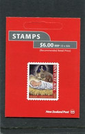 NEW ZEALAND - 2011  $ 6.00  BOOKLET  CHRISTMAS  MINT NH - Postzegelboekjes