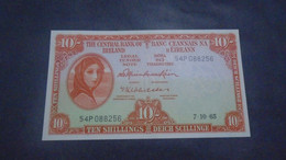 IRELAND , P 63, 10 Shillings , 1965 ,  UNC  Neuf - Ireland