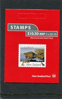 NEW ZEALAND - 2012  $ 10.50  BOOKLET  LANDSCAPES  MINT NH - Booklets