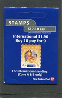 NEW ZEALAND - 2012  $ 17.10  BOOKLET  CHRISTMAS  MINT NH - Postzegelboekjes