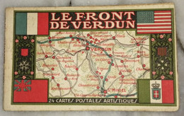Le Front De Verdun - Carnet Complet - 24 Cartes - Verdun