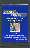 NEW ZEALAND - 2013  $ 17.10  BOOKLET  CHRISTMAS  MINT NH - Libretti