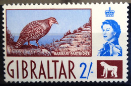 OISEAUX - GIBRALTAR                 N° 155                        NEUF** - Rebhühner & Wachteln