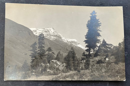 Avers Letziwald Jupperhorn/ Fotokarte - Avers