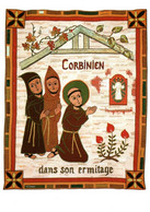 EVRY  Tapisserie Exposée à La Cathédrale "  Saint CORBINIEN  Dans Son Ermitage     "  91 Essonne 11344 - Evry